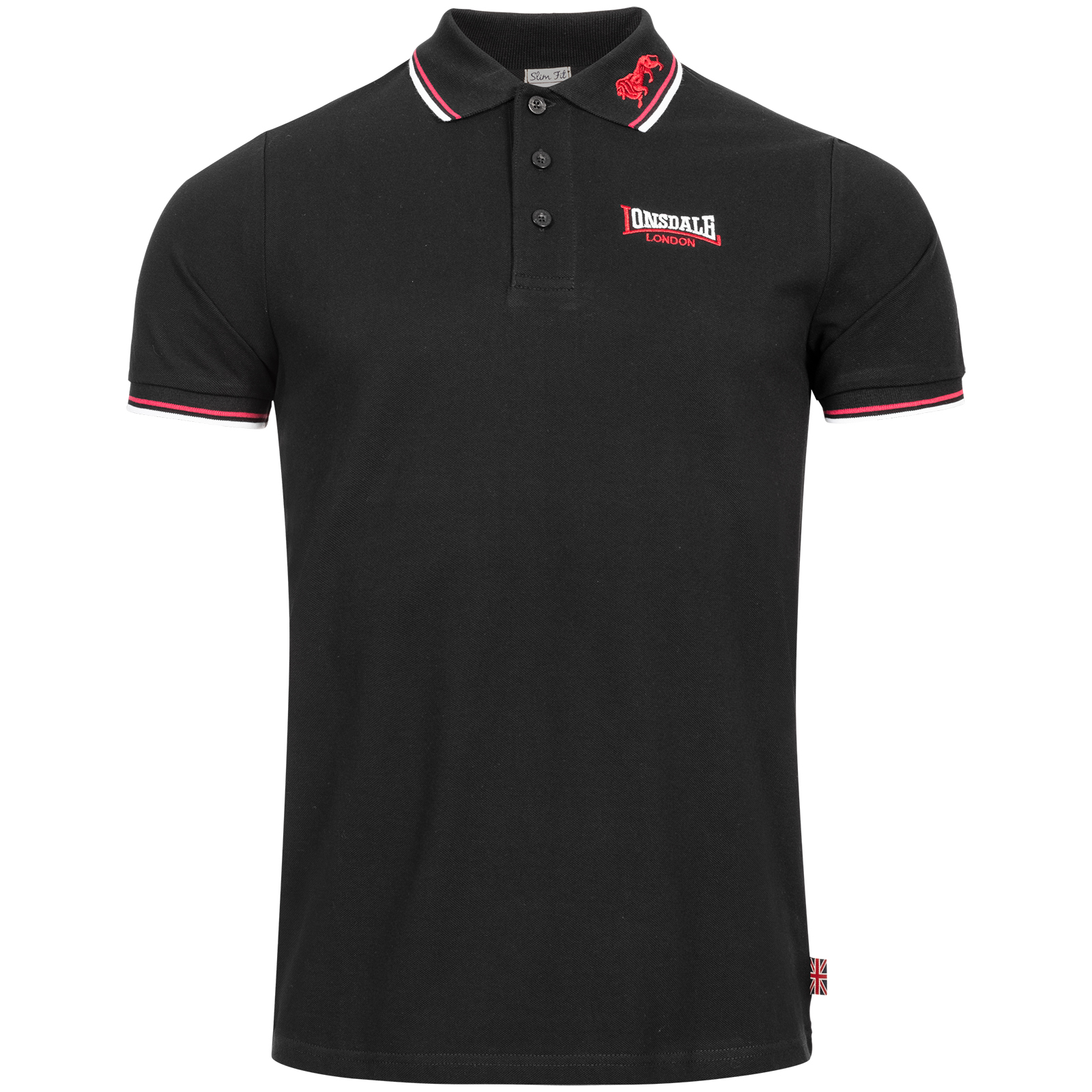lion black/dark red/white
